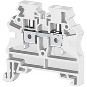 AVK4 RD (белый), 304216RP Клеммник на DIN-рейку 4мм.кв.
