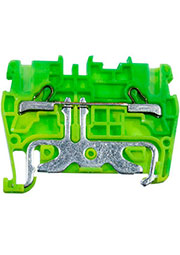 PYK2,5T (земля), 336500 Клеммник пруж. быстрозажимной (Push in), 2,5 мм.кв.