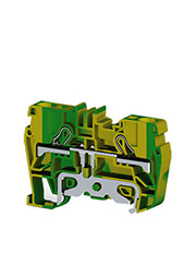 PYK6T (земля), 336520 Клеммник пруж. быстрозажимной (Push in), 6 мм.кв.