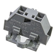 260-331, клемма на 4 провода серая