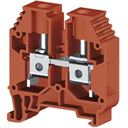 AVK16 (Красный), 304164 Клеммник на DIN-рейку 16мм.кв.