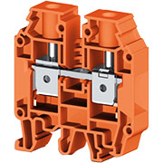 AVK16 RD (оранжевый), 304247 Клеммник на DIN-рейку 16мм.кв.