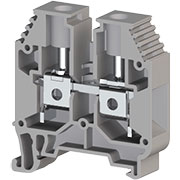 AVK16PV (Серый), 304160P Клеммник на DIN-рейку 16мм.кв.