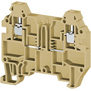 AVK2.5F (бежевый), 324920 Клеммник с возможностью установки картриджа, 2,5 мм.кв.