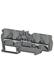 PYK6 (серый), 307129 Клеммник пруж. быстрозажимной (Push in), 6 мм.кв.