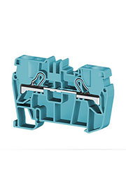 PYK6 (синий), 307121 Клеммник пруж. быстрозажимной (Push in), 6 мм.кв.