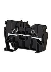 PYK6 (черный), 307125 Клеммник пруж. быстрозажимной (Push in), 6 мм.кв.