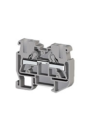 PYKM2,5 (серый), 307399 Миниклеммник пруж. быстрозажимной (Push in), 2,5 мм.кв.