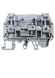 WGO1 без тест. разъемов, 6мм.кв., (серый), 370590 Клеммник измерительный