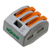 222-413, Универсальная клемма, 3-проводная