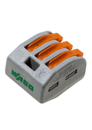 222-413, Универсальная клемма, 3-проводная