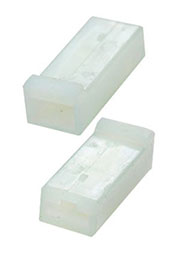 925324-2, клеммная колодка 6,35 мм для нож.розеток