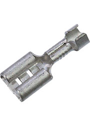 41729-2, FASTON 250 RECEPTACLE 18-16 AWG TPBR