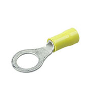 160300-0, PLASTI-GRIP0, наконечник кольцевой изолированный М10 желтый на провод 3-6мм2