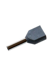 НШВИ(2)0.75-8, втулочный наконечник на провода 0.75мм2, длина 8мм