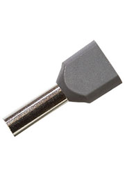 НШВИ(2)4.0-12, втулочный наконечник на провода 4.0мм2, длина 12мм