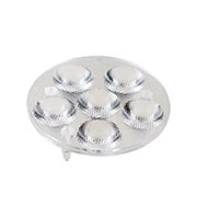 6B30DF, Блок линз для св.диод."Emitting"пайка,микролинза"30"  75mm