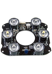 RF-OF-E30AX-WR6-V01, инфракрасный светодиодный модуль, 850нм, 330мА, 12В