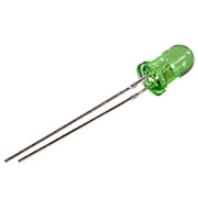 GNL-5013GT, Светодиод зеленый 20 d=5мм 100-300мКд 565нМ (Green)