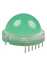 DLA/6SGD, Светодиодная сборка зеленая ОА 120  d=20мм 200мКд 568нМ (OBSOLETE)