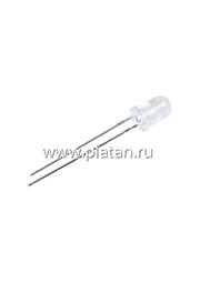 L-7113GC, Светодиод зеленый 30  d=5мм 50мКд 568нМ