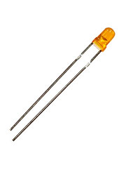 L-934SET, светодиод оранжевый d=3мм 480-1000мКд 601нм