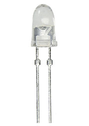 TLCY5800, светодиод желтый d=5мм, +/-4град., 593нм, 14000мКд