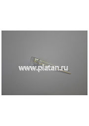 BL-L542PGC, Светодиод цилиндрический зеленый 90  d=5мм 2000мКд 525нМ (Ultra Pure Green)