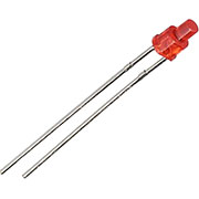 L-1394IDT, Светодиод Flat Top красный 120  d=2мм 8мКд 625нМ