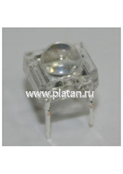 BL-FL7615UYC, Светодиод "Пиранья" желтый  80  4200мКд 590нМ (Ultra Yellow)