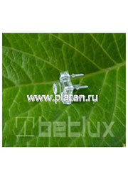 BL-FL7644UBC, Светодиод "Пиранья" синий  140  3000мКд 470нМ (Ultra Blue)