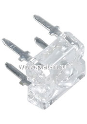 BL-FL7670URC, Светодиод "Пиранья" красный 50  1100мКд 660нМ (Ultra Red)