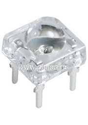 BL-FL7680UBC, Светодиод "Пиранья" синий 100" 5000мКд 470нМ (Ultra Blue) (OBSOLETE)