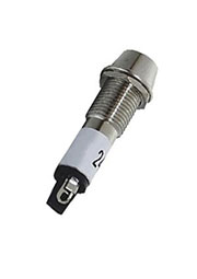 XD8-1-G-03VDC, светодиод с держателем зеленый 8 мм 3В