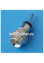 LA07W/Y, Светодиод в корпусе d=10мм желтый, 12,0мКд