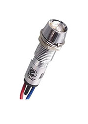 XD8-1W-R-24VDC, Светодиод с держателем красный 8мм 24VDC