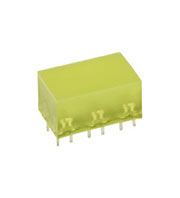 L-885/6YDT, светодиодная полоса желтая 10х16мм 10мКд