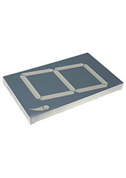 SA51-21SRWA, светодиодный индикатор  красный  ОА  1x7  26мКд