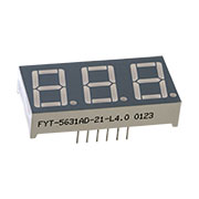 FYT-5631AD-21-L4.0, индикатор красный ОК 14.2мм 1x7