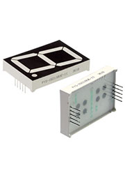 FYS-15011BUE-11, индикатор оранжевый ОА 38.1мм 1x7 630нМ