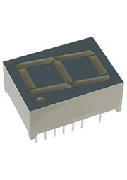 SA08-21GWA, индикатор  зеленый  ОА  20.32мм  1x7  10.5мКд  568нм