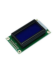 WH0802A-TMI-CT#, ЖКИ симв, 8х2, подсв. Белая, инд.Синий