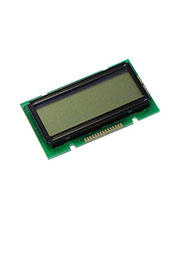 WH1202A-YYH-CT#, ЖКИ симв, 12х2, подсв. Ж-З, инд. Ж-З