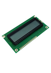 WH1602A-NGG-CT#, ЖКИ симв, 16х2, без подсв., инд. Серый