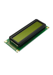 WH1602M-YYH-CTK#, ЖКИ симв, 16х2, подсв. Ж-З, инд. Ж-З