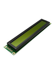 WH2002L-YYH-CT#, ЖКИ симв, 20х2, подсв. Ж-З, инд. Ж-З