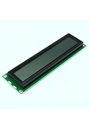 WH2002M-YGH-CT#, ЖКИ симв, 20х2, подсв. Ж-Зел., инд. Серый