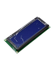 WH2004L-TMI-CTW#, ЖКИ симв, 20х4, подсв. Белая, инд Синий, Negative