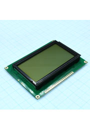 WG12864A-TFH-V#N, ЖКИ графич, 128х64, подсв. Белая, , 6 o cl.