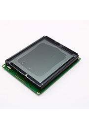 WG160128B-YGH-TZ#, ЖКИ графич, 160х128, Серый, подсв. LED Ж-Зел., 6o cl